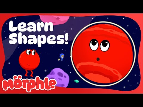 Learn Shapes with Morphle! 🌟 | Morphle's Family | Preschool Cartoons