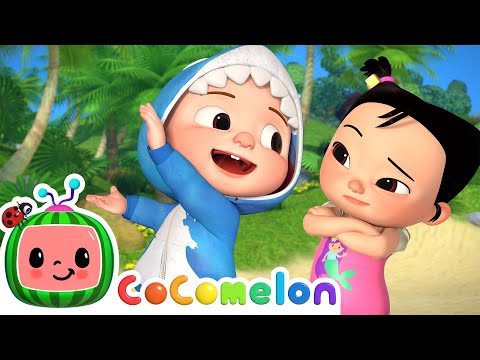 Mermaid at the Beach Song | CoComelon Nursery Rhymes &amp; Kids Songs