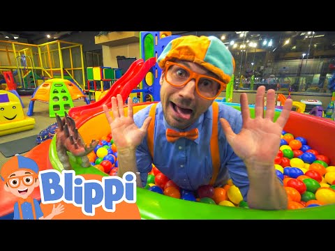 Blippi's Sensory Playtime at Kinderland | Blippi Full Episodes | Emotions and Feelings