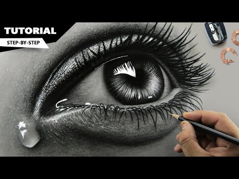 How to Draw Hyper Realistic Eyes | Step by Step