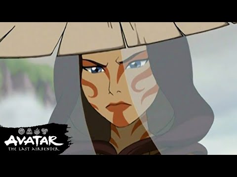 Katara Fights The Fire Nation as The Painted Lady! 🌊 Full Scene | Avatar: The Last Airbender