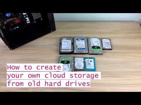 How to create your own cloud storage from old hard drives