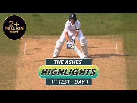 1st Test - Day 1 | Highlights | The Ashes | England vs Australia | 16th June 2023