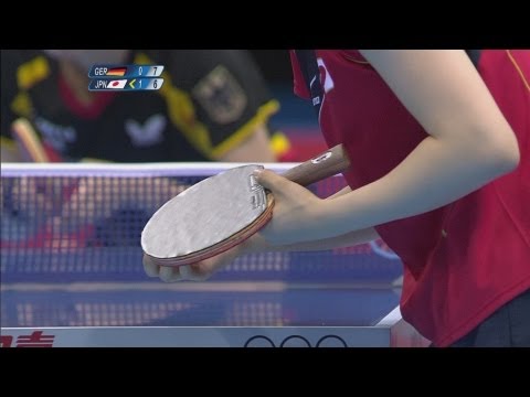 Japan Win in Women's Table Tennis Team Quarter Finals - London 2012 Olympics