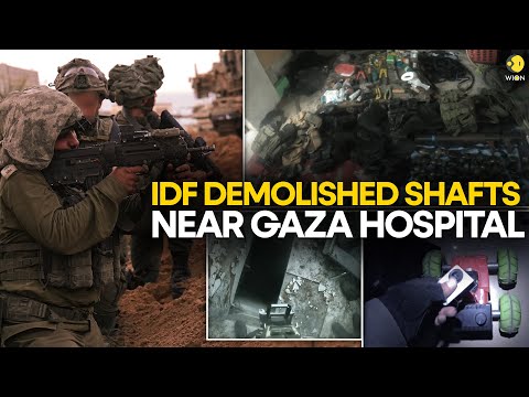 Israel-Hamas war: IDF releases footage of demolition of shafts near Gaza hospital | WION Originals