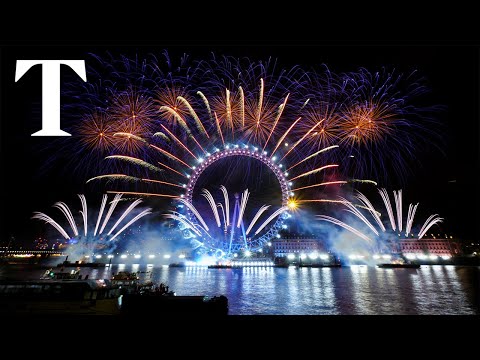 London sees in 2024 with spectacular fireworks display