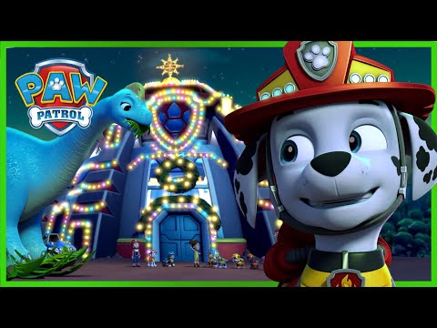 Dino Rescue Christmas Special! 🎄 | PAW Patrol Rescue Episode | Cartoons for Kids