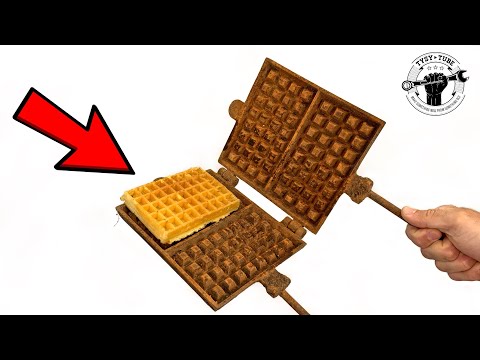 I Restored this Waffle Maker - I'm Making a Waffle for You!