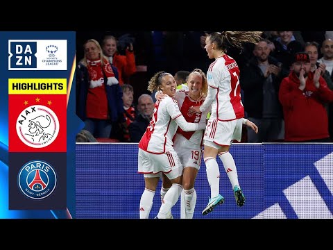 HIGHLIGHTS | Ajax vs. PSG -- UEFA Women's Champions League 2023-24