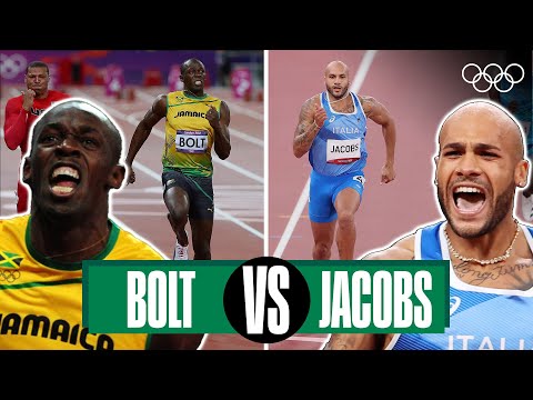 Usain Bolt ? Marcell Jacobs  - 100m | Head-to-head