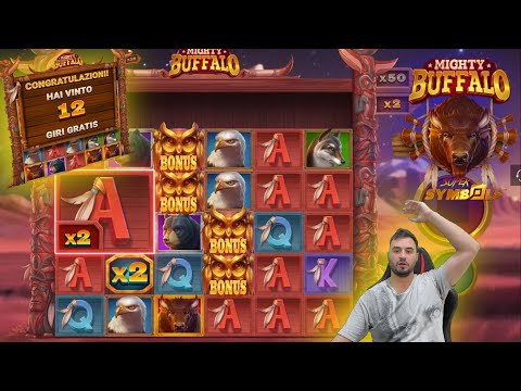 ⚫  SLOT ONLINE ITA - MIGHTY BUFFALO SUPER SYMBOL💯