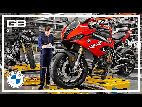 BMW's Motorbike Manufacturing Production Process Assembly