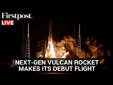 NASA LIVE: Vulcan Rocket Makes its Debut Flight with First US Moon Lander in Decades