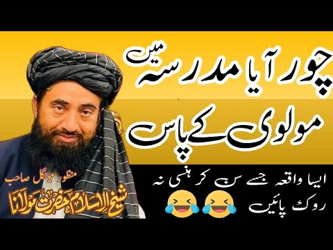 چور آیا مولوی صاحب کے پاس ||MOLANA MANZOOR MENGAL SHB || MS MEDIA