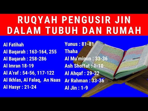 Ruqyah Pengusir Jin Dalam Tubuh dan Rumah