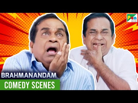 ब्रह्मानंदम - बैक टू बैक कॉमेडी सीन | Best Of Brahmanandam | Hindi Dubbed Movies