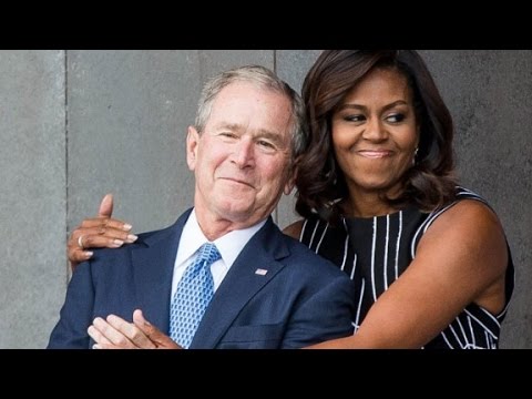 George W. Bush and Michelle Obama: An unlikely friendship