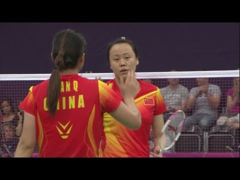 China v Japan - Women's Doubles Badminton Group D | London 2012 Olympics