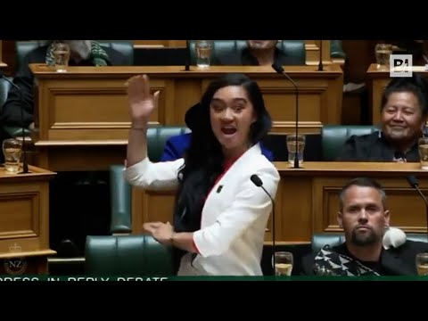 Il primo discorso in Parlamento? Una danza Maori