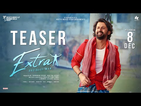 Extra - Ordinary Man Teaser | Nithiin | Sreeleela | Vakkantham Vamsi | Harris Jayaraj