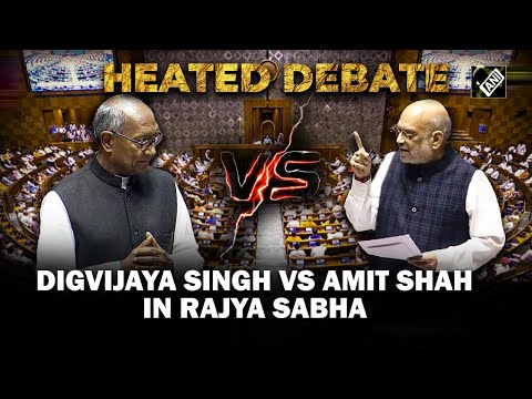 Amit Shah vs Digvijaya Singh | Heated debate over &lsquo;Kashmir issue&rsquo;, Jawahar Lal Nehru in Rajya Sabha