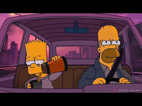 Chill Drive - Lofi hip hop mix ~ Stress Relief, Relaxing Music