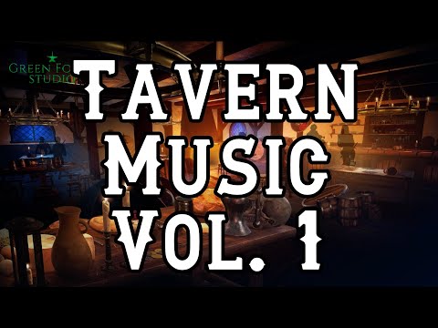 Beautiful Medieval &amp; Fantasy TAVERN MUSIC with Ambience! (Folk, Instrumental) | Tavern Music Vol. 1