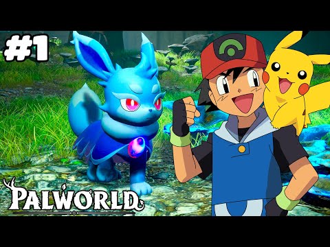 I CATCH MY FIRST POKEMON || PALWORLD HINDI GAMEPLAY #1