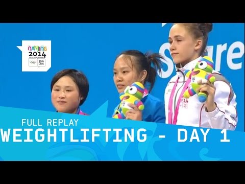 Weightlifting - Jiang Wins Gold for Hosts | Full Replay | Nanjing 2014 Youth Olympic Games