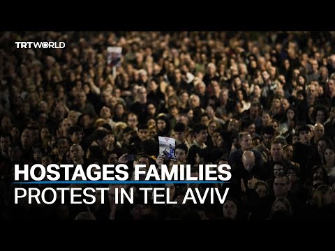 Protesters in Tel Aviv demand a hostage deal with Hamas