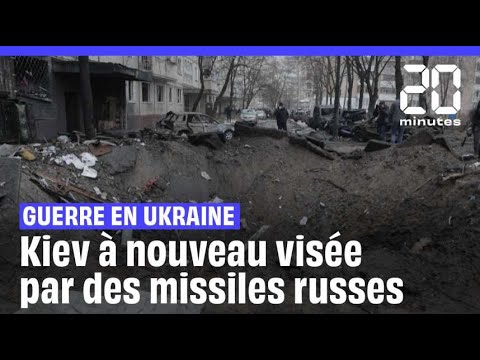 Guerre en Ukraine : Kiev &agrave; nouveau vis&eacute;e par des missiles russes