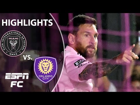 Lionel Messi HIGHLIGHTS from Inter Miami&rsquo;s win vs. Orlando City | Leagues Cup | ESPN FC