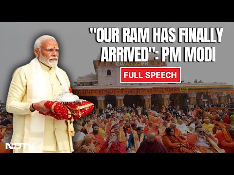 PM Modi's Full Speech After Ayodhya's Ram Mandir Consecration Ceremony