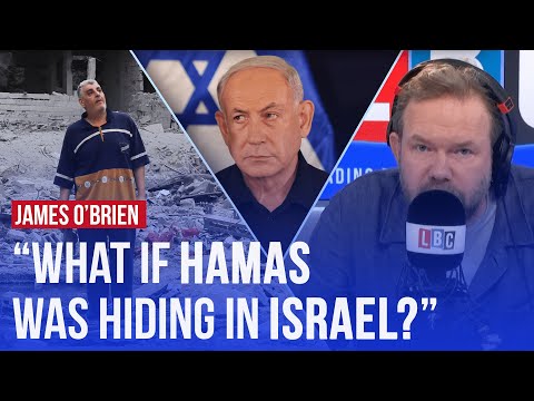 James O'Brien's simple question to caller defending Israel's tactics in Gaza | LBC