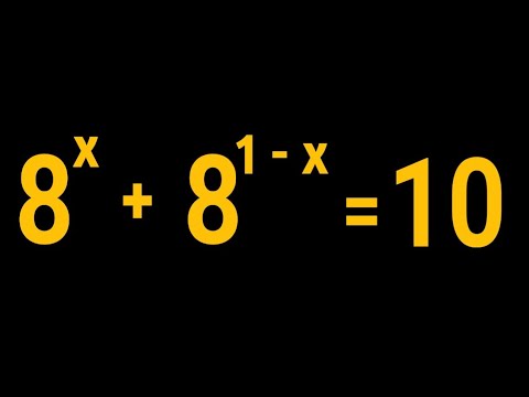 A Beautiful Olympic Exponential Equation || X=?