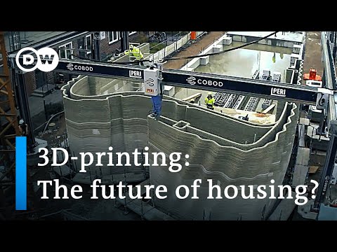 How Europe's biggest 3D-printed building is being constructed | DW News