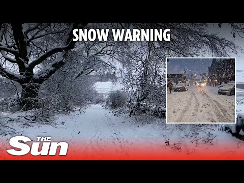 Met Office snow warning: Brits endure -12&deg;C night, 'major incident' declared in chilling conditions