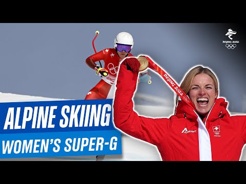 Alpine Skiing - Women's Super-G |Full Replay | 