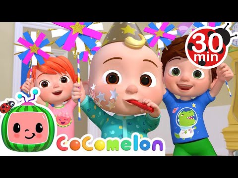 New Years - CoComelon | Kids Cartoons &amp; Nursery Rhymes | Moonbug Kids