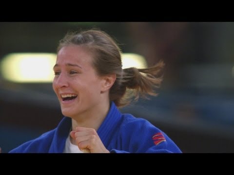 Quintavalle (ITA) v Malloy (USA) - Women's -57kg Judo Bronze Medal Bout - London 2012 Olympics