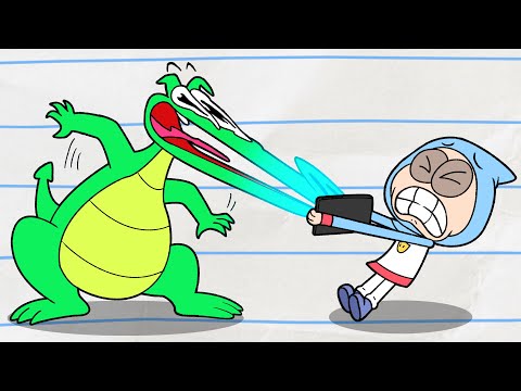 Dragon Glued To His Tablet! | (NEW) Boy &amp; Dragon | Cartoons For Kids | Wildbrain Toons