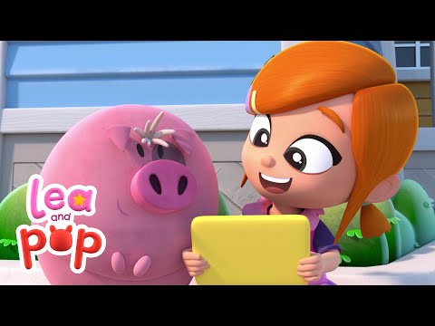 Learn Animals Sounds🐈with Lea and Pop | Animal Songs for kids | Music for Kids