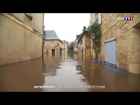 Intemp&eacute;ries : inqui&eacute;tude &agrave; Niort, en Dordogne et Gironde, &eacute;boulement en Maurienne, TF1 fait le point