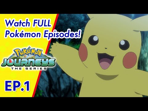 Pok&eacute;mon Journeys | EP1 Enter Pikachu | Pok&eacute;mon Asia ENG