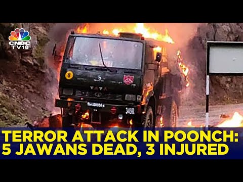 Five Soldiers Killed In J&amp;K&rsquo;s Poonch District After Terrorists Lay Ambush At A 'Blind Curve' | N18V