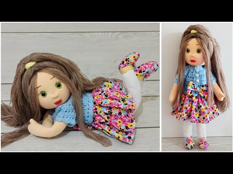 IT WAS AMAZING 💥You can't buy a doll like this from a toy store😍Cute sock doll🧦