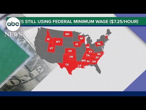 Minimum wage to increase in 22 states for new year