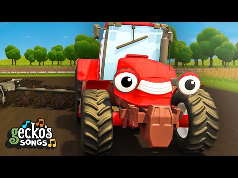 Roll The Road |Truck Song  Gecko's Garage Songs｜Kids Songs｜Trucks for Kids