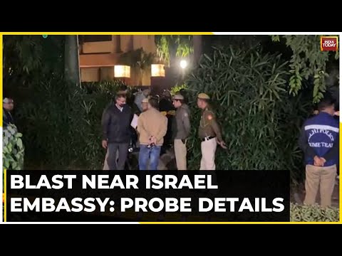 Blast Near Israel Embassy , 2 Suspects Caught On CCTV, 'Revenge' Letter Found: Top Development