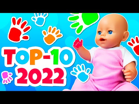 Baby Annabell doll &amp; baby alive doll. Cooking toy food for Baby Born. Toys &amp; Baby dolls videos.